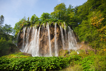 Obraz premium Plitvice lakes park in Croatia