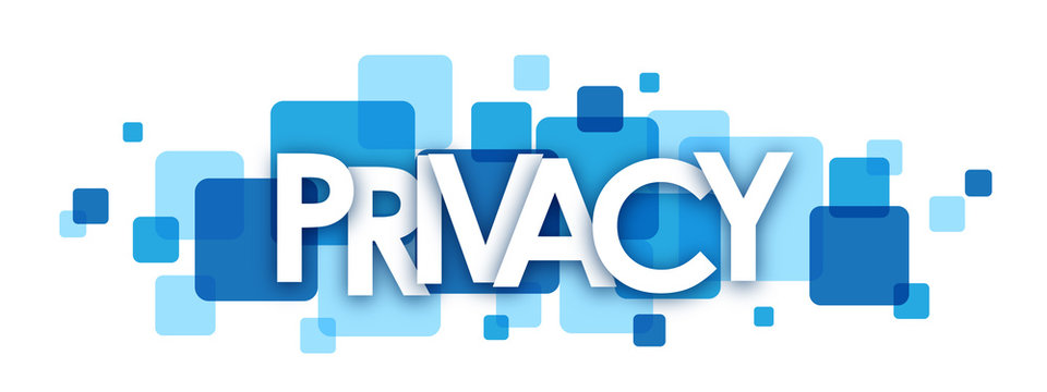 PRIVACY Vector Letters Icon