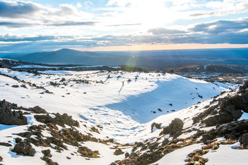A Snowy view