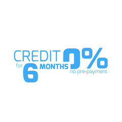 Free credit typography, 6 months credit free.