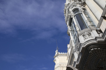 Bonito edificio de la ciudad de Barcelona