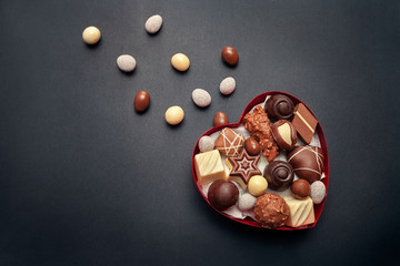 Chocolate box for Valentines Day