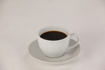  Cup of coffee on saucer