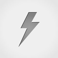 flash grey icon