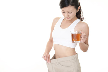 ダイエットに成功した女性