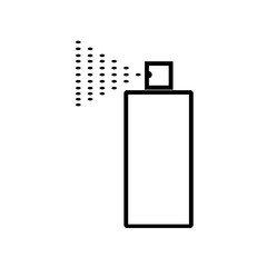 spray line vector icon