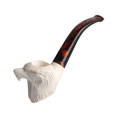 tube in the form of an eagle for smoking tobacco