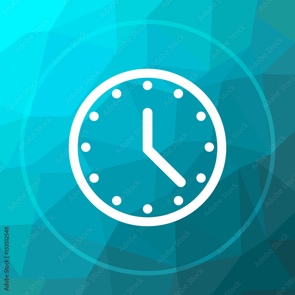 Poster clock icon