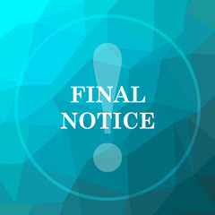 Final notice icon