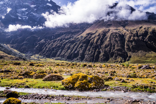 Andean landscape near Riobamba, Ecuador