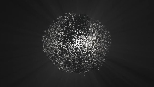Asteroids chaos