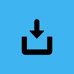 Download icon. flat design
