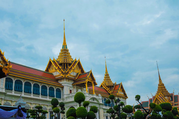 Fototapeta premium The Grand palace of Bangkok in Thailand
