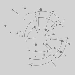 Abstract vector lines