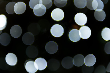 lights bokeh defocused background
