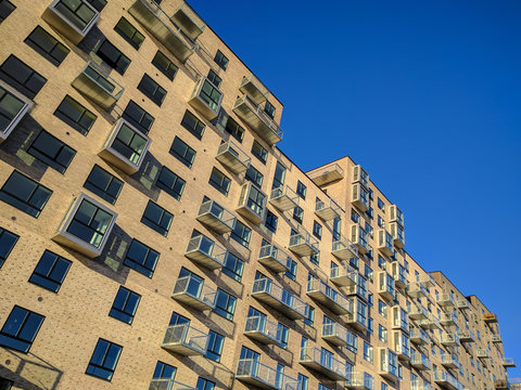 new modern achitecture on Aarhus &Oslash;, also known as Aarhus Island
