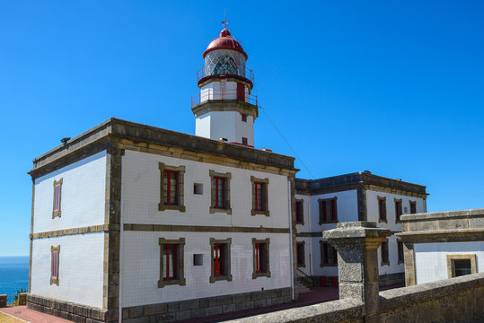 Lighthouse of cape Silleiro, Pontevedra, Spain