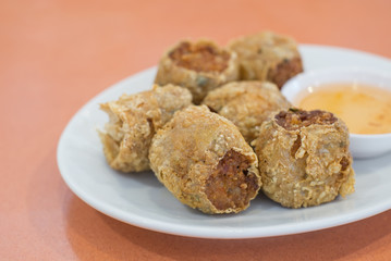 Deep Fried Crab meat roll