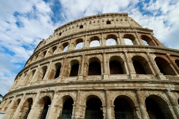 Fototapeta premium THE COLISEUM OF ROME , ITALY