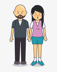 multicultural people avatars icon vector illustration design