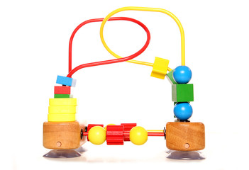 wooden highchair toy