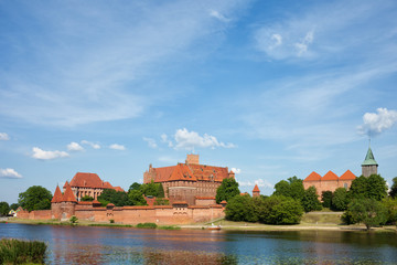 Naklejka na ściany i meble Malbork Castle in Poland