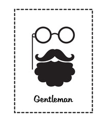 Vector Gentleman Illustration