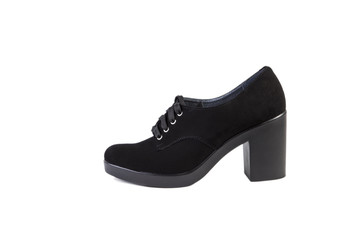 Spring shoes on a white background, online catalog