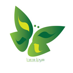 Isolated abstract nature business logo, Vector illustration