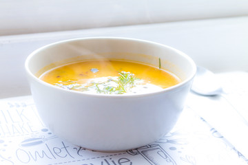 hot soup