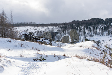 Sicily winter and landscape 