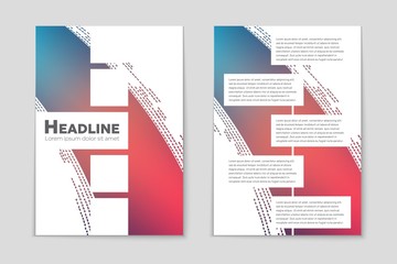 Abstract vector layout background set. For art template design, list, page, mockup brochure theme style, banner, idea, cover, booklet, print, flyer, book, blank, card, ad, sign, sheet,, a4.