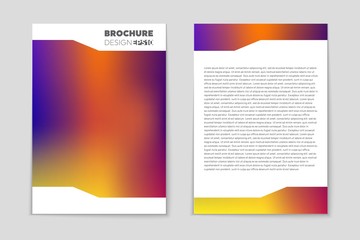 Fototapeta premium Abstract vector layout background set. For art template design, list, page, mockup brochure theme style, banner, idea, cover, booklet, print, flyer, book, blank, card, ad, sign, sheet,, a4.