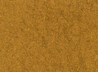 Bio organic ras el hanout spice for texture or background