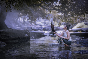 Fototapeta premium Pretty girl