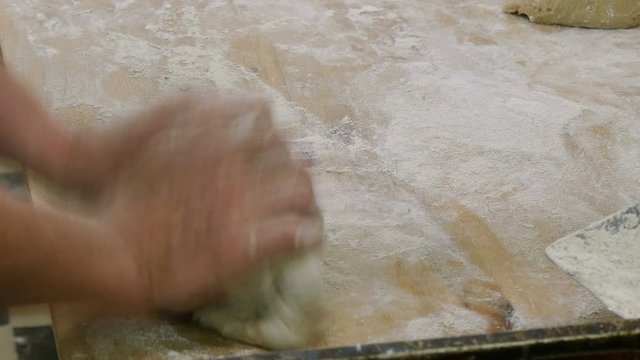 A time lapse of a working german baker. 4k Face is allways blurred out! 11683