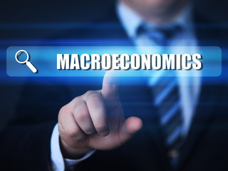 macroeconomics, inflation, gdp, gross domestic product, business and economic concept
