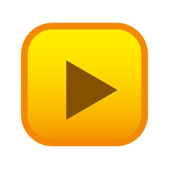 play button interface icon vector illustration design