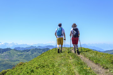 Wandern in den herrlichen Vorarlberger Alpen