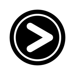 play button interface icon vector illustration design