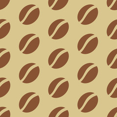 Coffee beans pattern