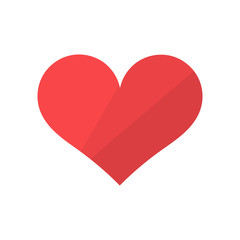 Red heart icon