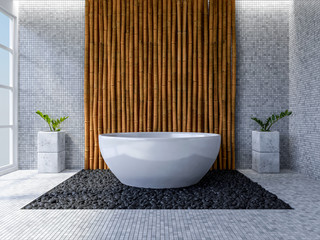 3d toilet interior design