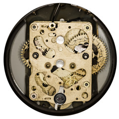 clockwork old mechanical USSR alarm clock