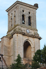 Fototapeta na wymiar Iglesia de Pampliega, Burgos, España