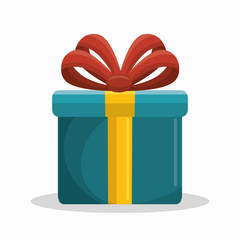 gift box packing icon vector illustration design