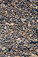 Gravel background. Stone texture.