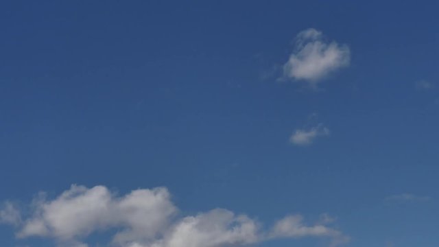 Cumulus Wisps Mark Thermals of Warm Air