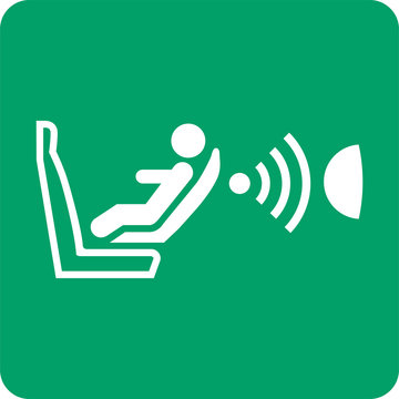 ISO 7010 E014 Child seat presence and orientation detection system (CPOD)