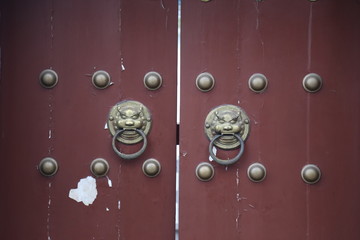 Ancient Door in China